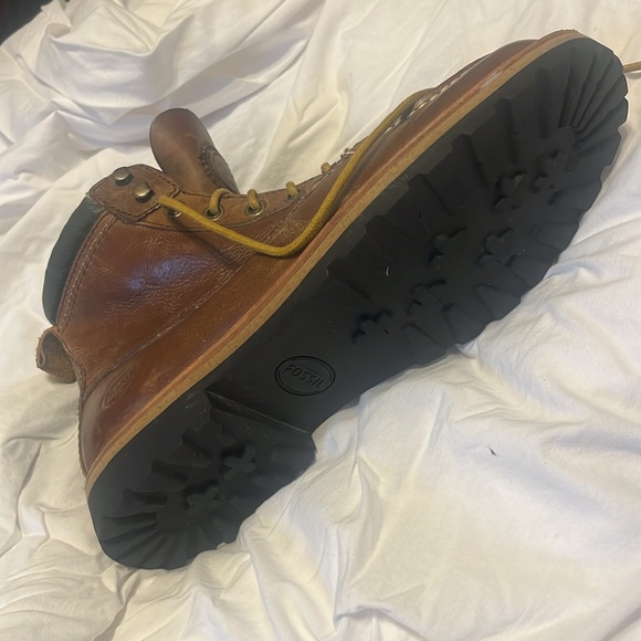 Fossil Men’s Brown Leather Boots (Size 12) - Picture 8 of 12